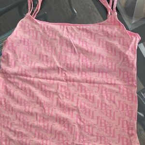 Joe Boxer Pink Yoga Tank Top